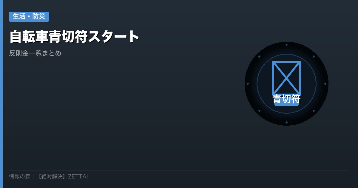 自転車青切符