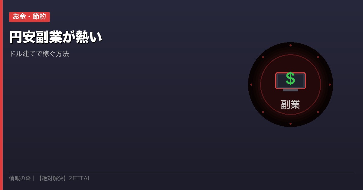 円安副業