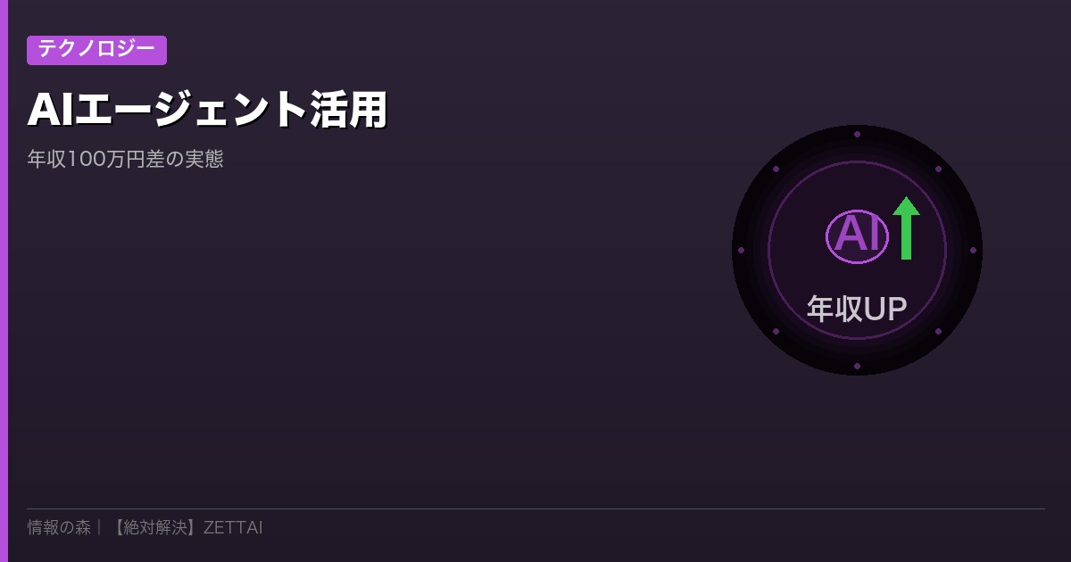 AIエージェント活用